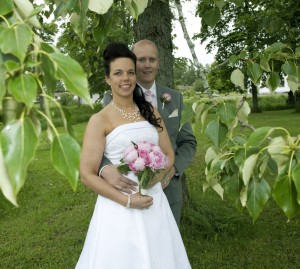 Bröllopsfoto taget av Håkan Karlsson